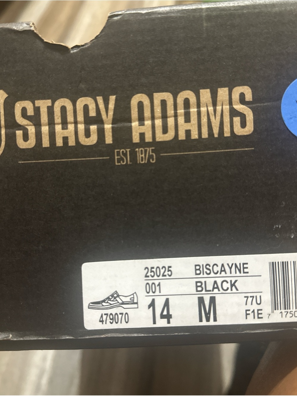 Stacy Adams Biscayne Black Low-Top Sneakers